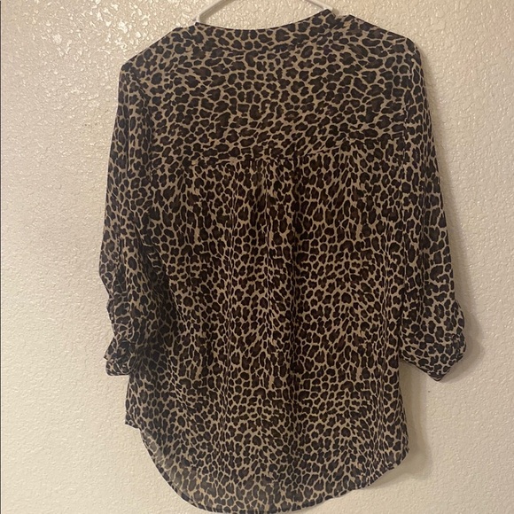 Leopard Print Women's Top - Picture 3 of 4
